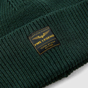 Strickmütze aus Baumwollmix - 6027-Darkest Spruce - Grün