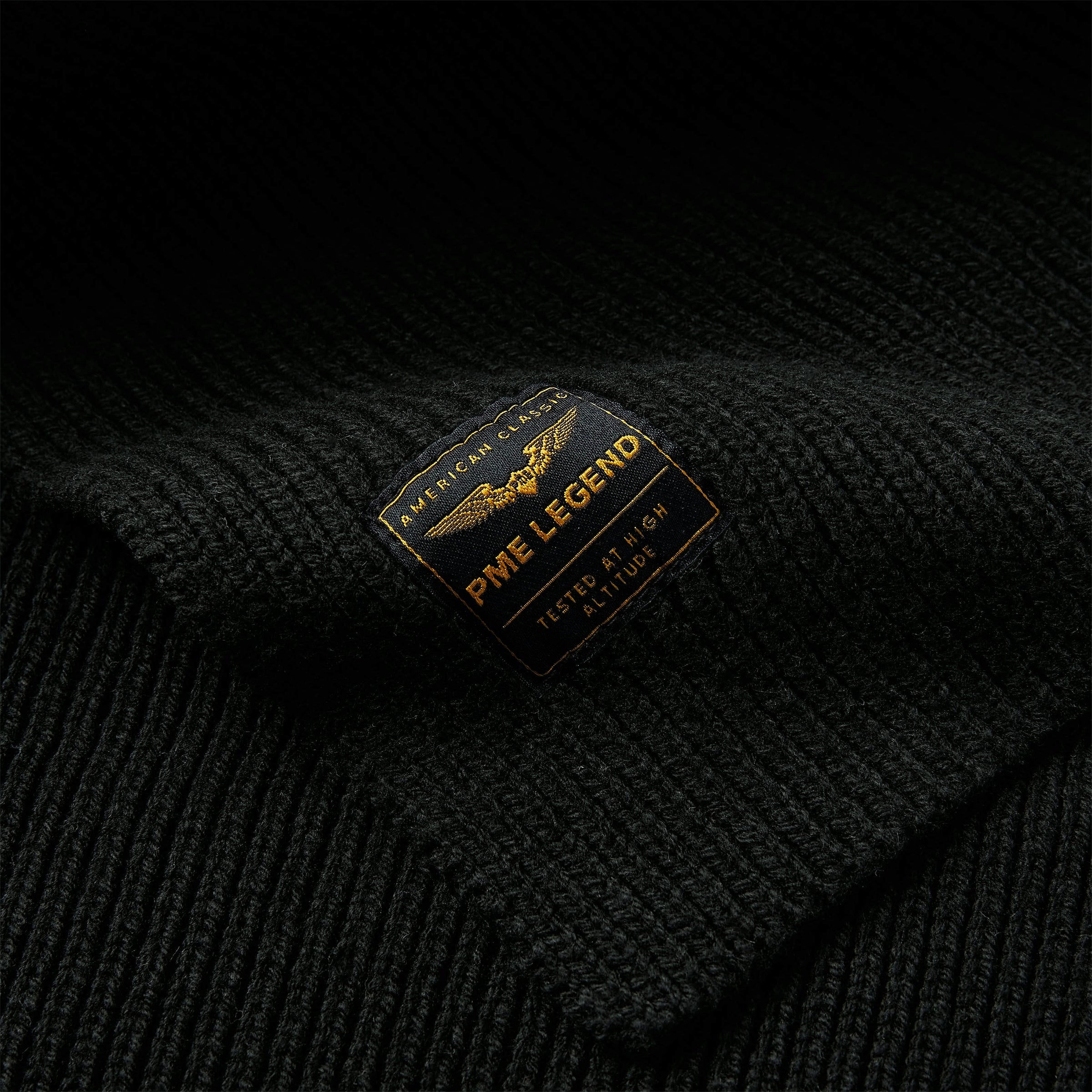 Schal aus Baumwollmix - 999-Black - Schwarz