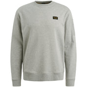 Sweatshirt aus Baumwolle - 921-Light Grey Melee - Grau
