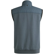 Steppweste mit Stehkragen - 5301-Vintage Indigo - Blau