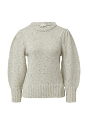 Strickpullover aus Baumwollmix - 04X3-WHITE - Weiß