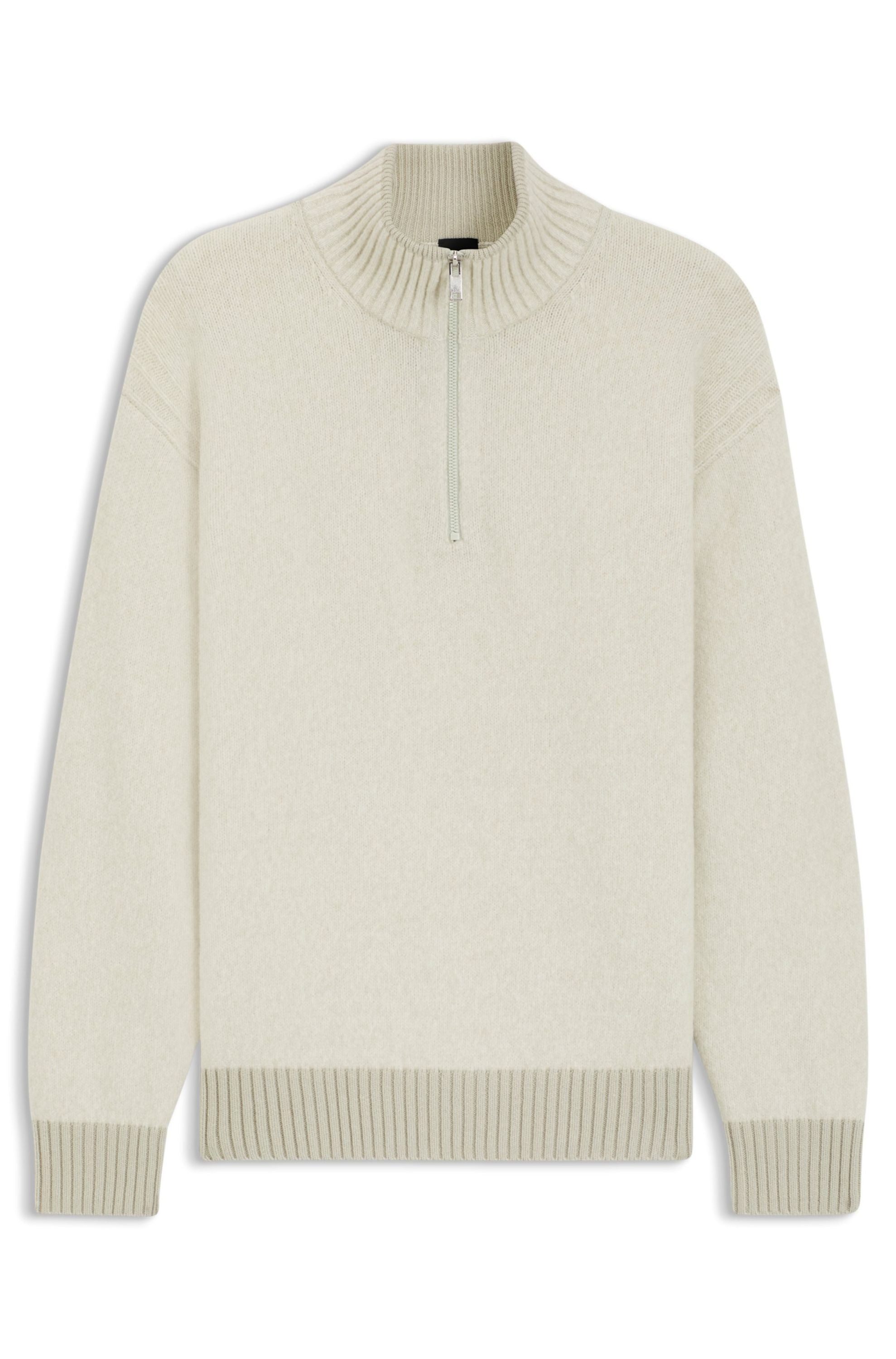 Strickpullover aus Wollmix - 271-Light Beige - Beige