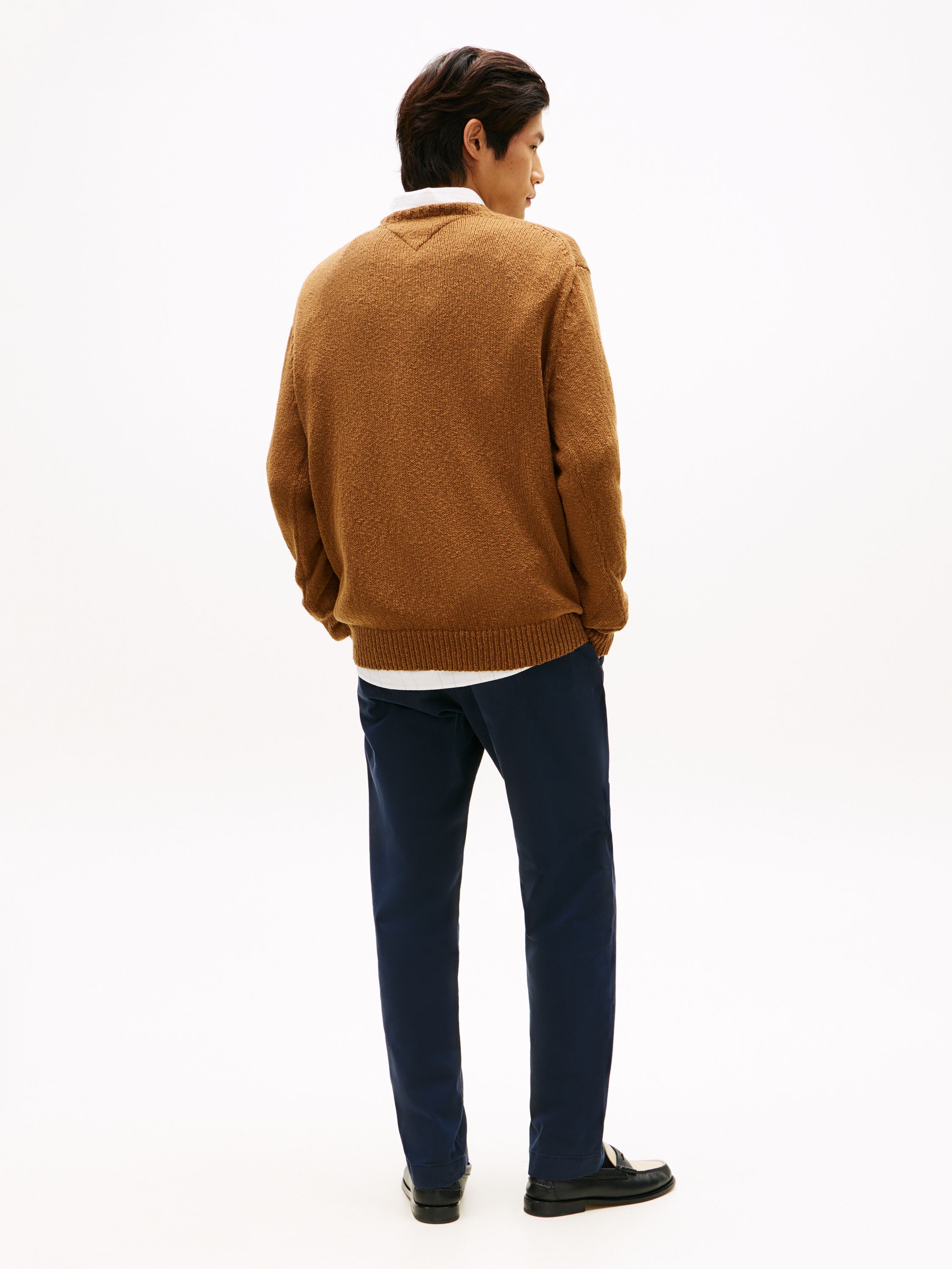 Strickpullover aus Baumwolle - GWP-BROWN - Braun