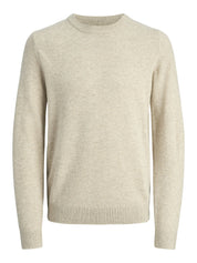 Strickpullover aus Wolle - Silver Lining/MELANGE - Beige