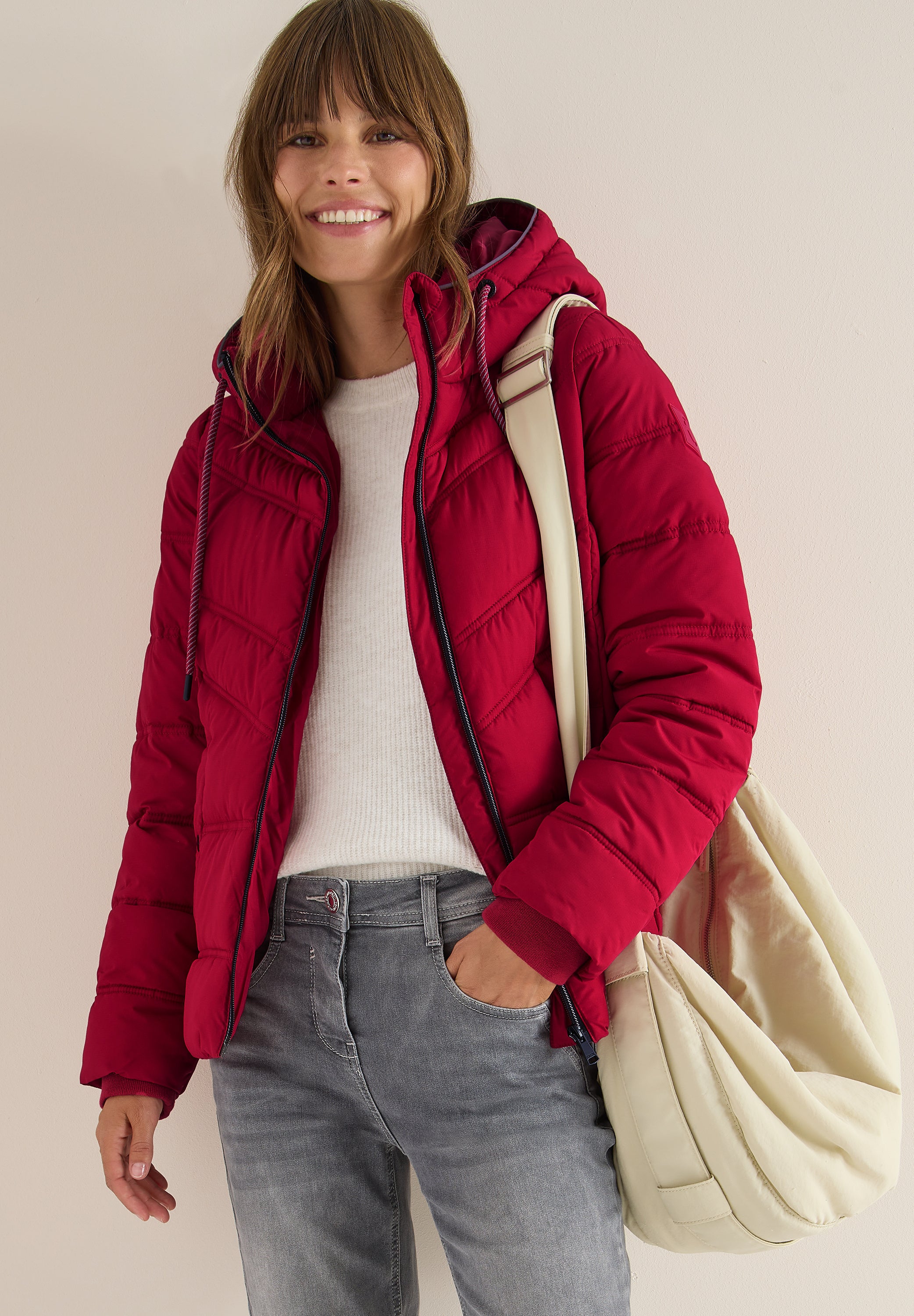 Winterjacke - 16710 beaujolais red - Rot