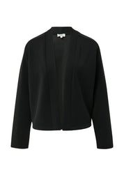 Sweatshirtjacke Relaxed Fit - 9999-GREY/BLACK - Schwarz