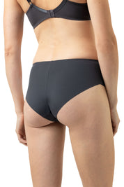 Hipster mit Spitze - 515-thunder grey - Grau