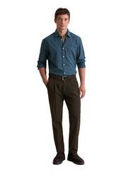 Freizeithemd Regular Fit - K86-multi/ blue daze - Blau