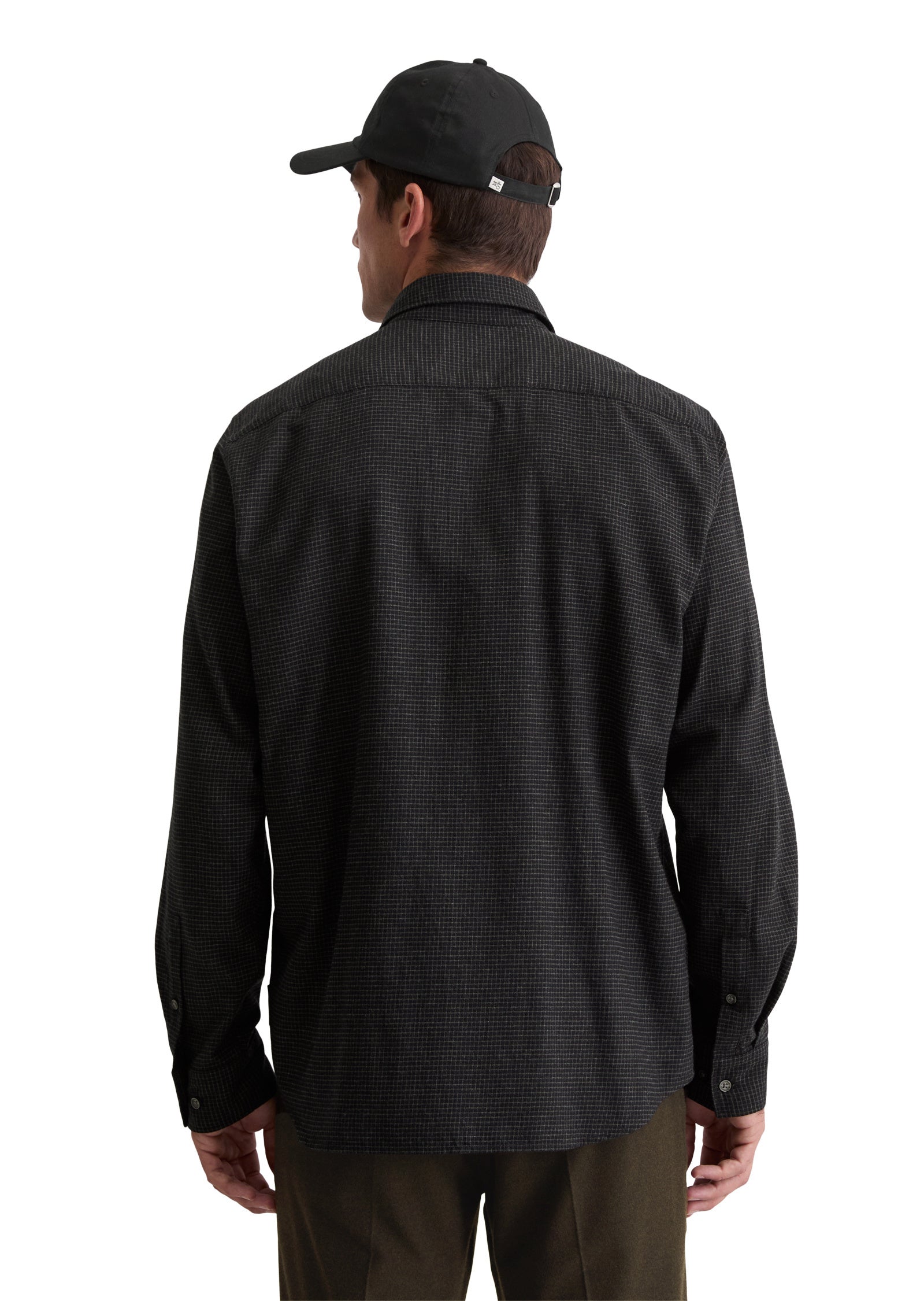 Freizeithemd Regular Fit - N96-multi / dark grey melange - Grau
