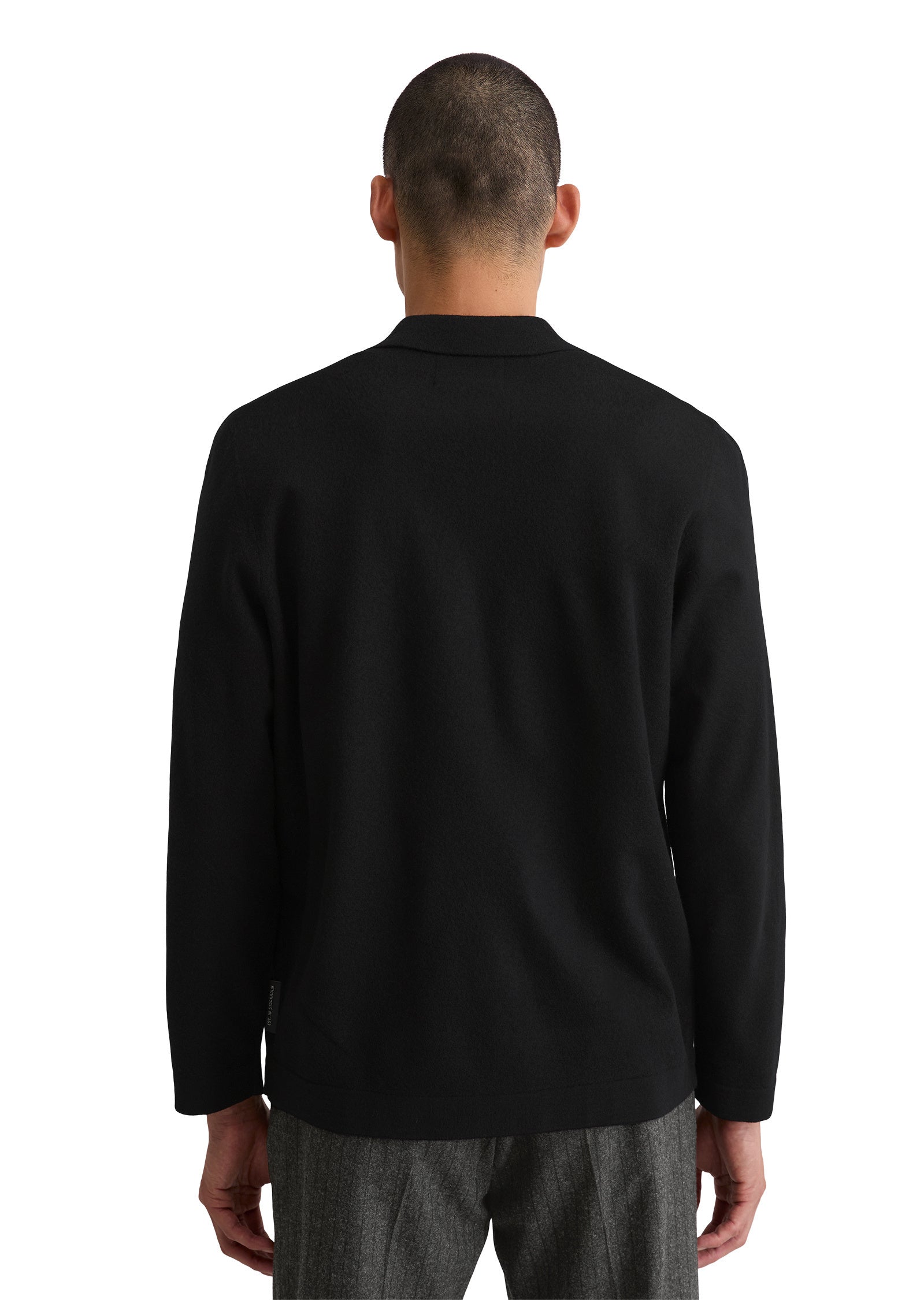Overshirt-Strickjacke Regular Fit - 990-black - Schwarz