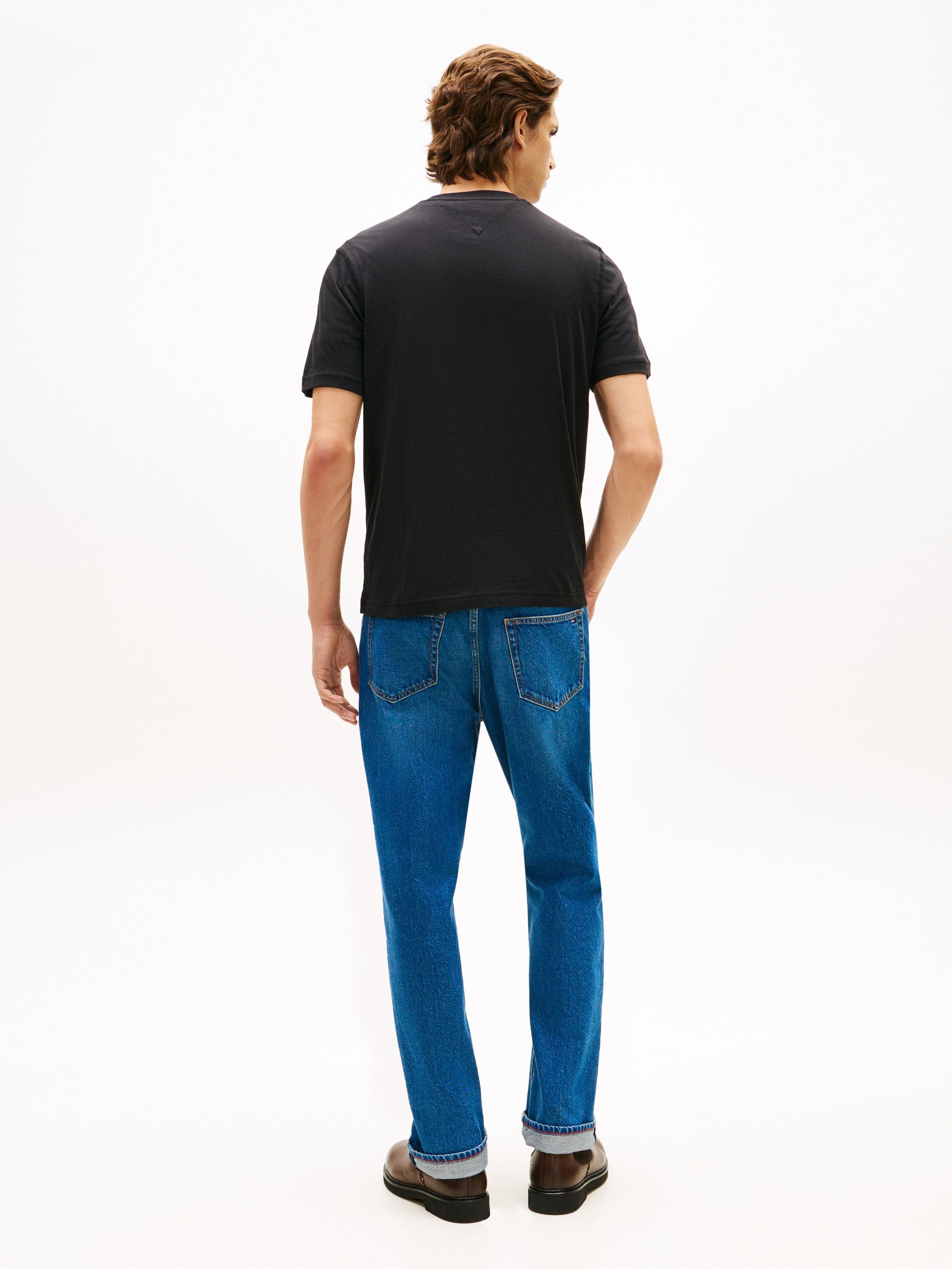 T-Shirt aus Baumwolle - BDS-BLACK - Schwarz