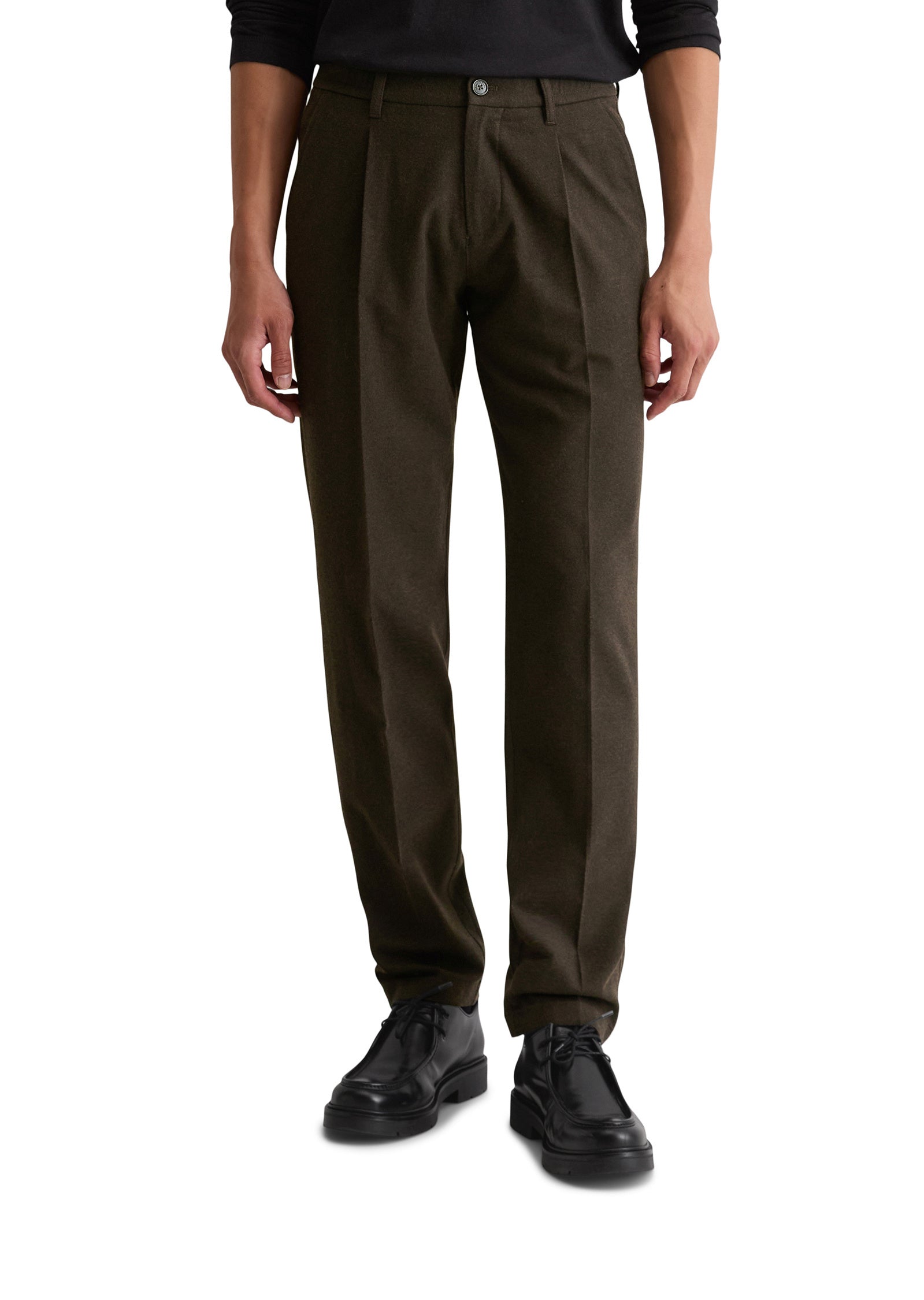 Joggpants OSBY Tapered Fit - 780-burnt henna - Braun