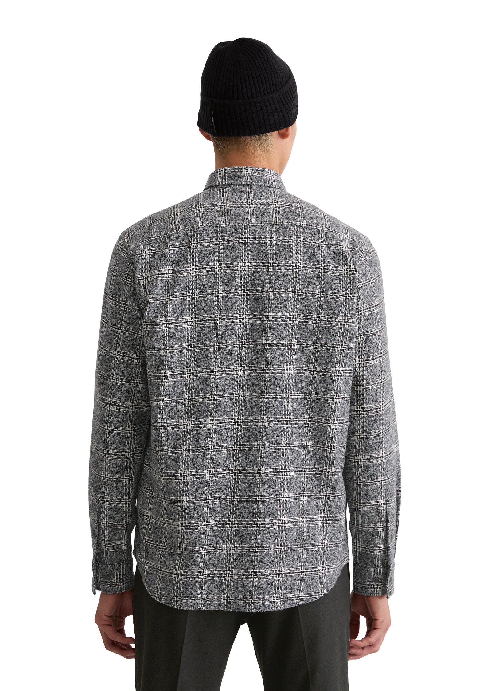 Freizeithemd kariert Regular Fit - J98-multi/grey melange - Grau