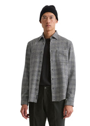 Freizeithemd kariert Regular Fit - J98-multi/grey melange - Grau