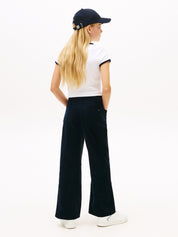 T-Shirt aus Baumwolle mit Logoprint - YBR-WHITE - Weiß