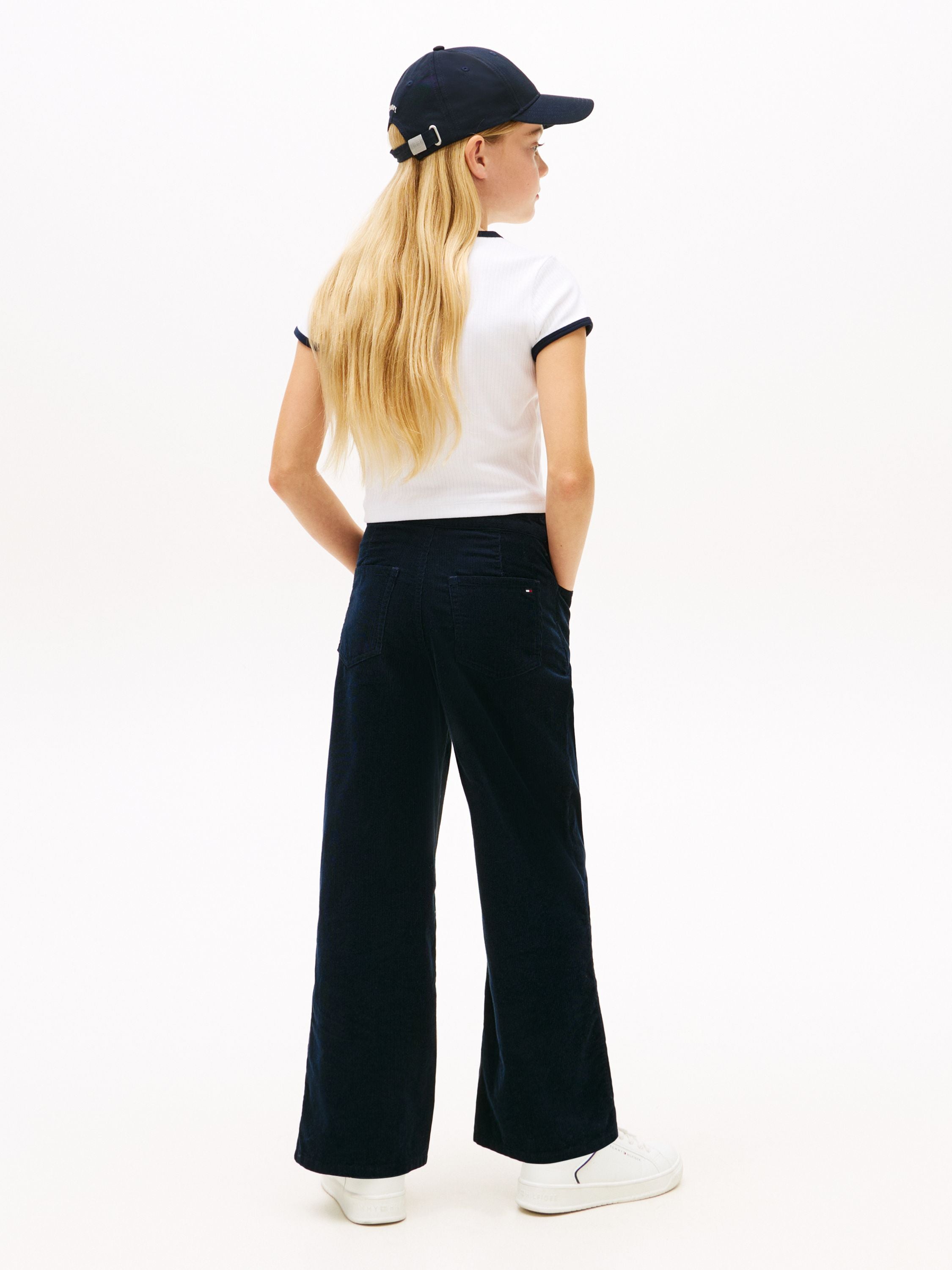 T-Shirt aus Baumwolle mit Logoprint - YBR-WHITE - Weiß