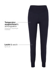 Pyjamahose Slim Fit - 339-dark lapis blue - Blau