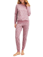 Schlafanzug aus Baumwolle - 286-lilas - Pink