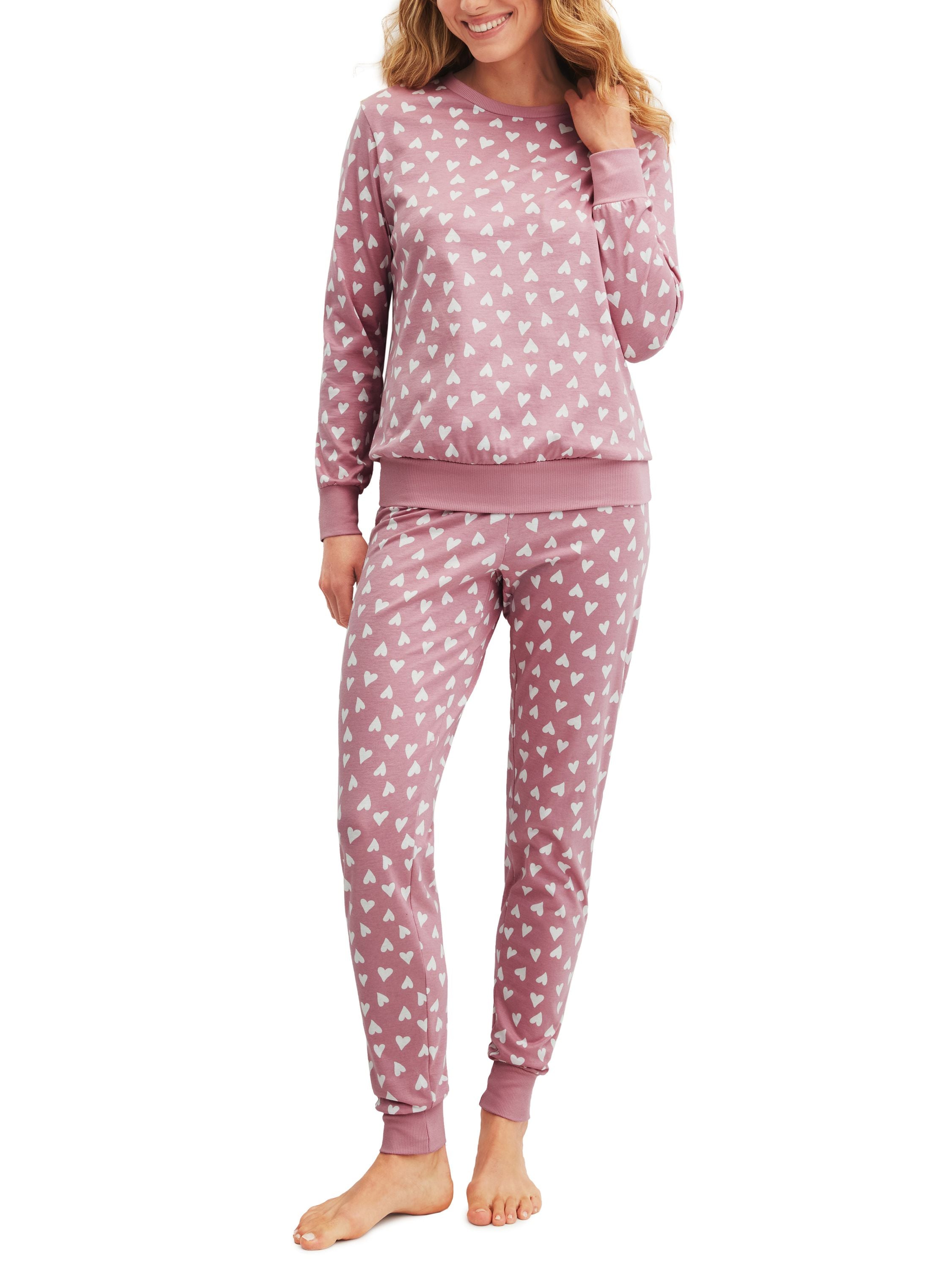 Schlafanzug aus Baumwolle - 286-lilas - Pink