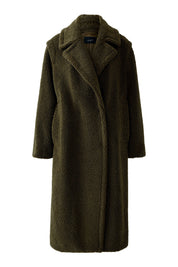 Wintermantel mit Reversekragen - 6878-khaki - Khaki