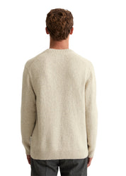 Strickpullover aus Wollmix - 707-gray silk - Beige