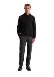 Strickpullover Regular Fit - 990-black - Schwarz
