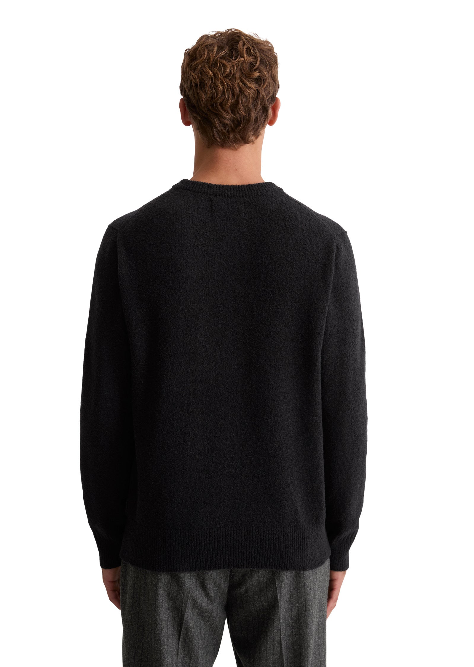 Strickpullover Regular Fit - 990-black - Schwarz