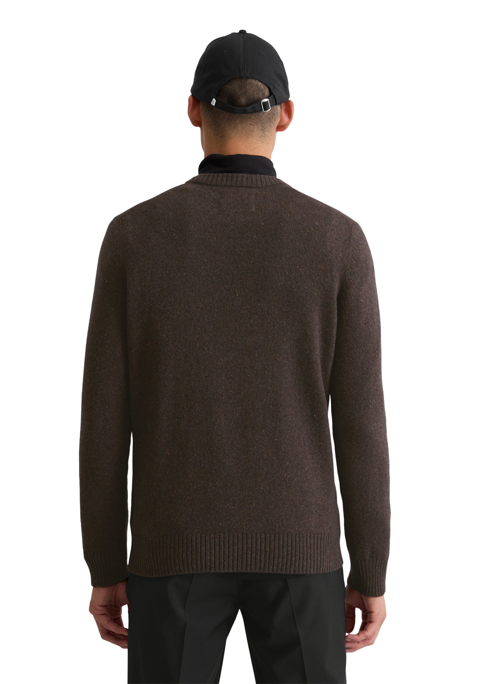 Strickpullover aus Wollmix Regular Fit - 780-burnt henna - Braun