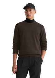 Strickpullover aus Wollmix Regular Fit - 780-burnt henna - Braun