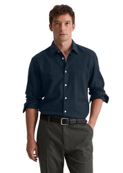 Freizeithemd Regular Fit - K85-multi/ dark navy - Blau