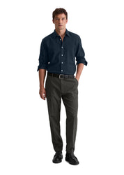 Freizeithemd Regular Fit - K85-multi/ dark navy - Blau