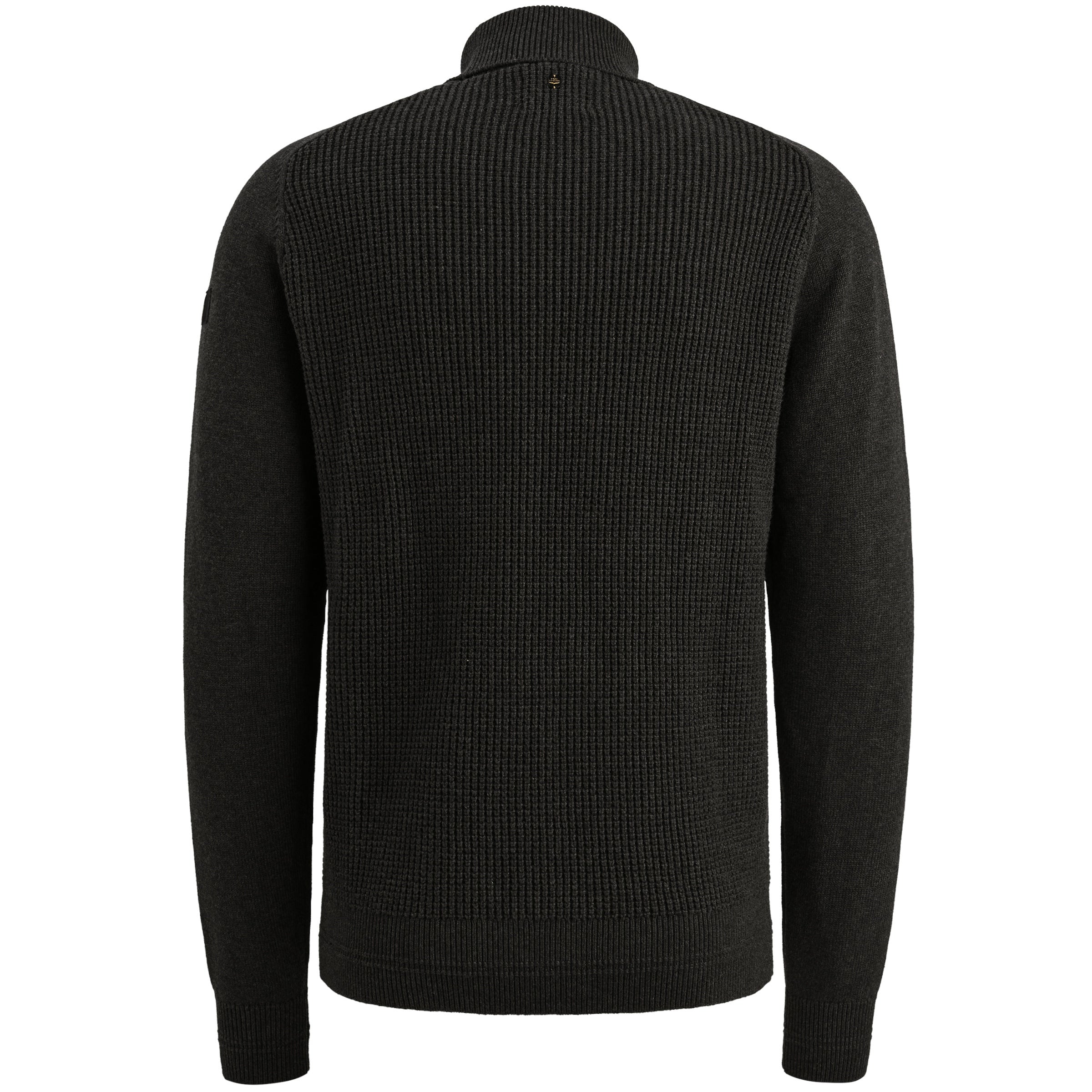 Strickpullover aus Baumwolle - 971-Dark Grey Melee - Grau