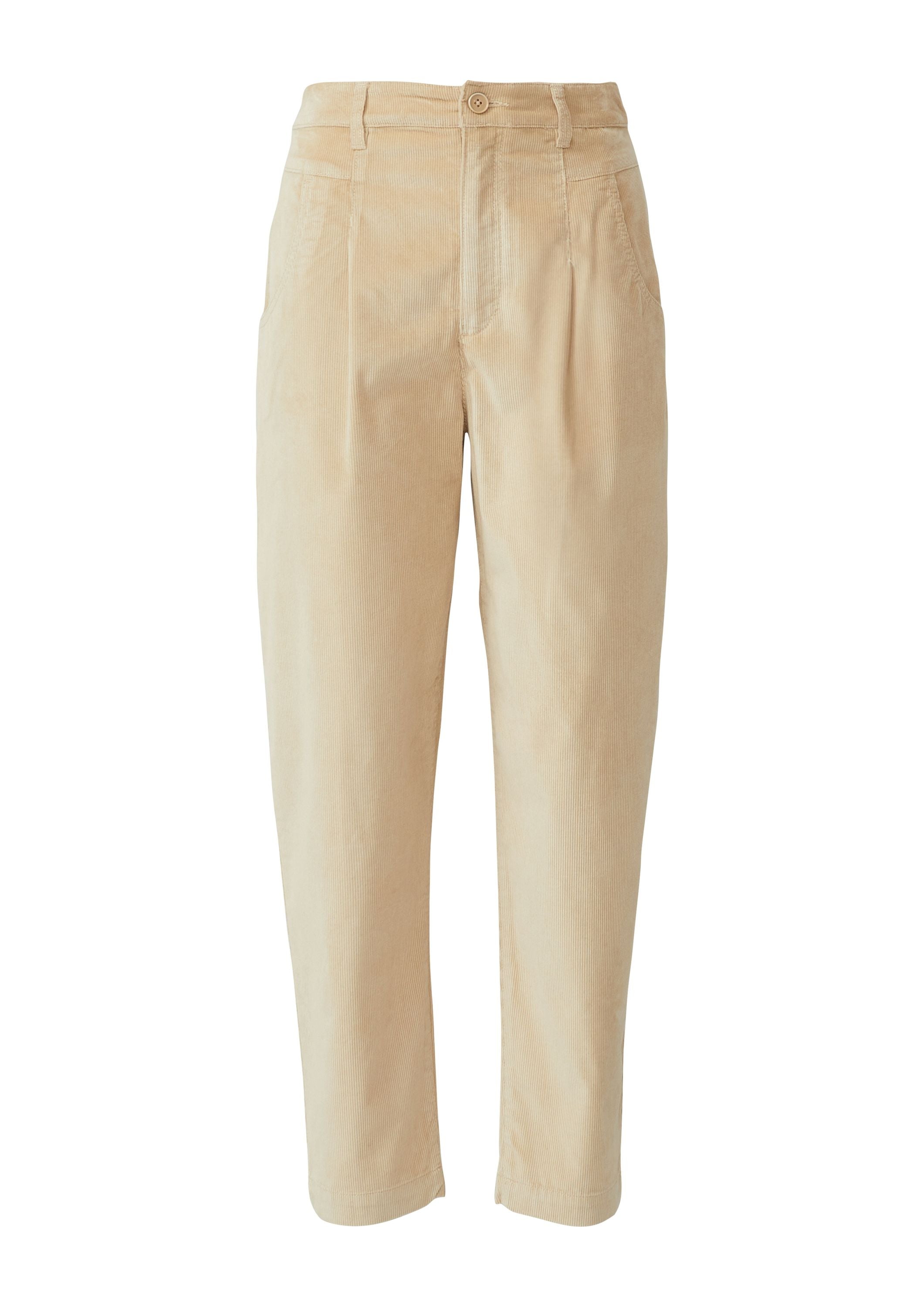 Cordhose Barrel Fit - 8401-BROWN - Beige