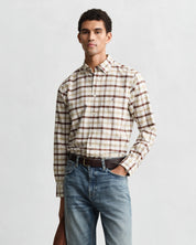 Freizeithemd Regular Fit - 229-MAHOGANY BROWN - Braun