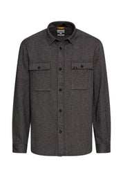 Overshirt aus Baumwolle - 06-Stone Gray - Grau