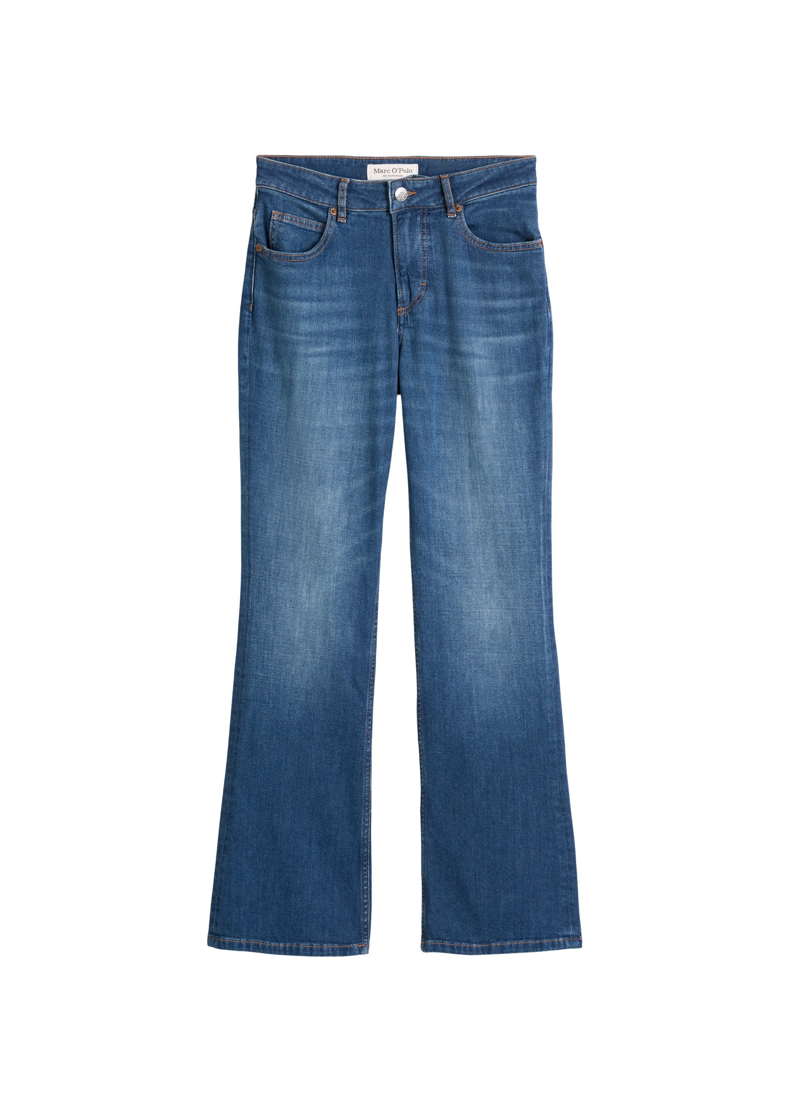Jeans KIRUMA Flared Fit - 033-Stretched dark blue wash - Blau