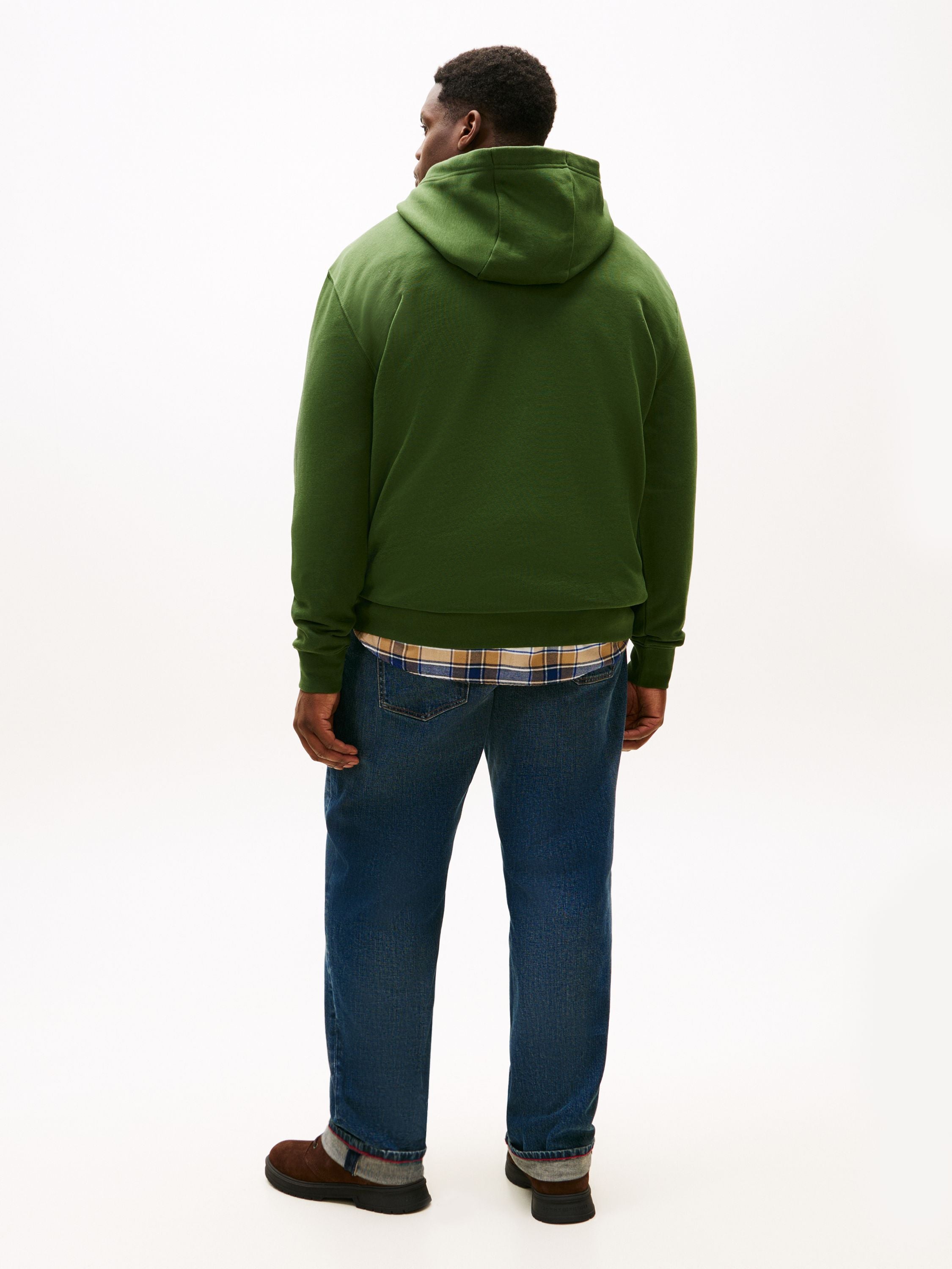 Sweathoodie aus Baumwolle - L01-GREEN - Grün