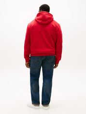 Sweathoodie aus Baumwollmix - XLD-RED - Rot