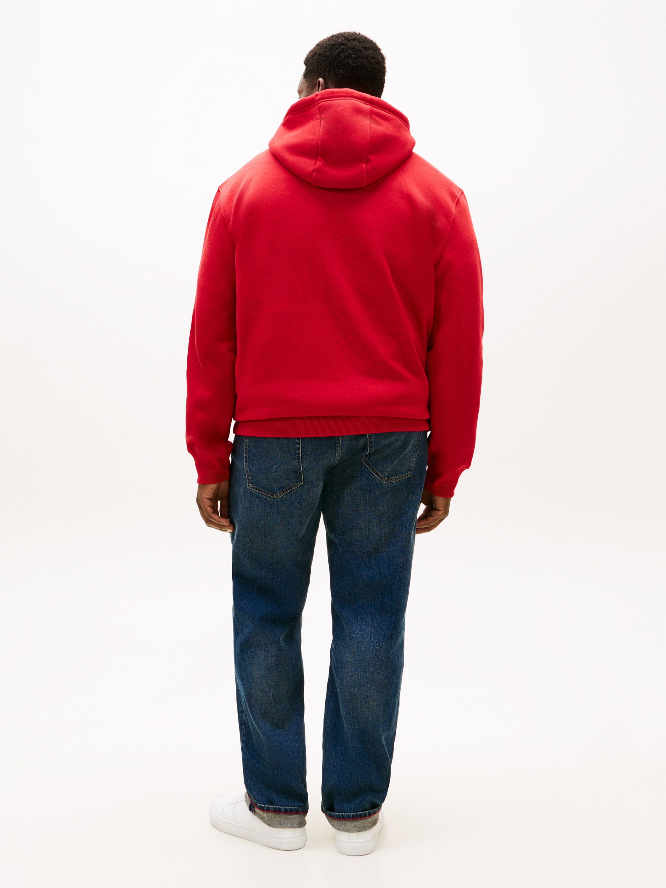 Sweathoodie aus Baumwollmix - XLD-RED - Rot