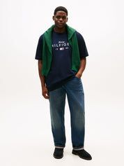 T-Shirt aus Bio-Baumwolle - DW5-BLUE - Blau