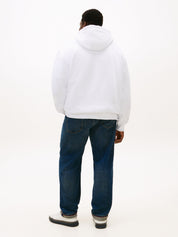 Sweathoodie aus Baumwollmix - YBR-WHITE - Weiß