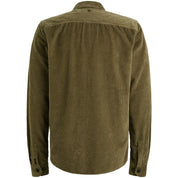 Cordhemd Regular Fit aus Baumwolle - 6389-Dusky Green - Grün