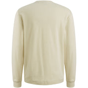 Sweatshirt aus Baumwolle - 7013-Bone White - Weiß