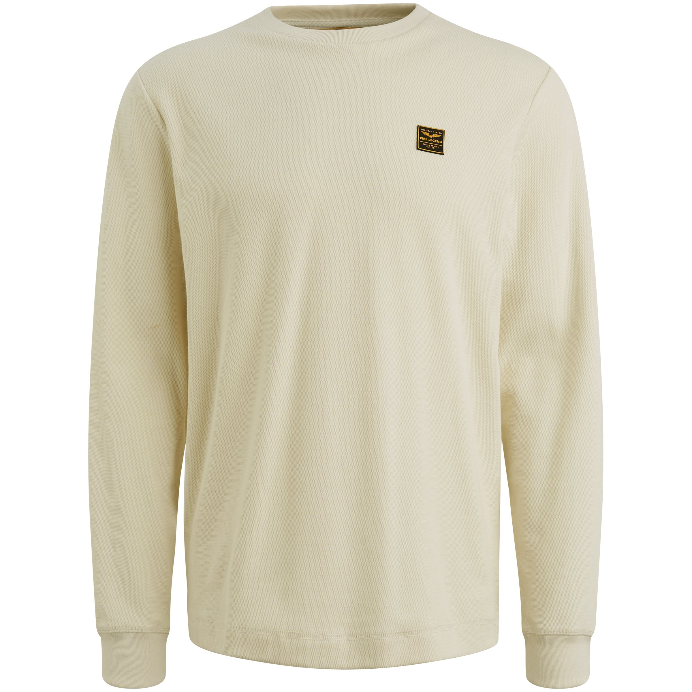 Sweatshirt aus Baumwolle - 7013-Bone White - Weiß