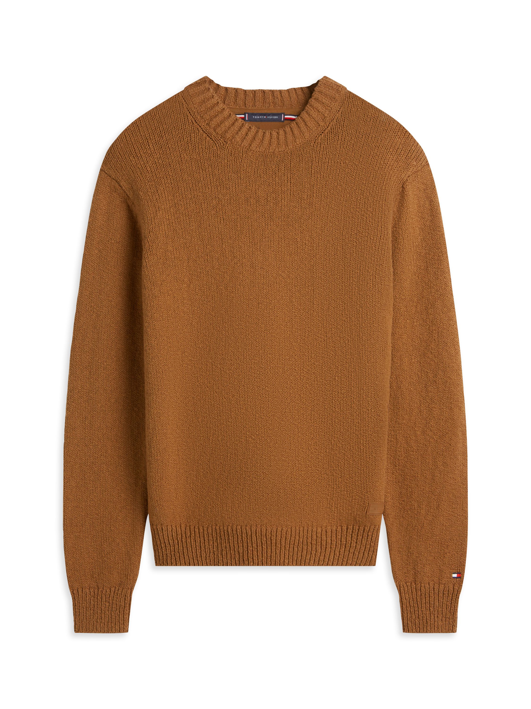 Strickpullover aus Baumwolle - GWP-BROWN - Braun