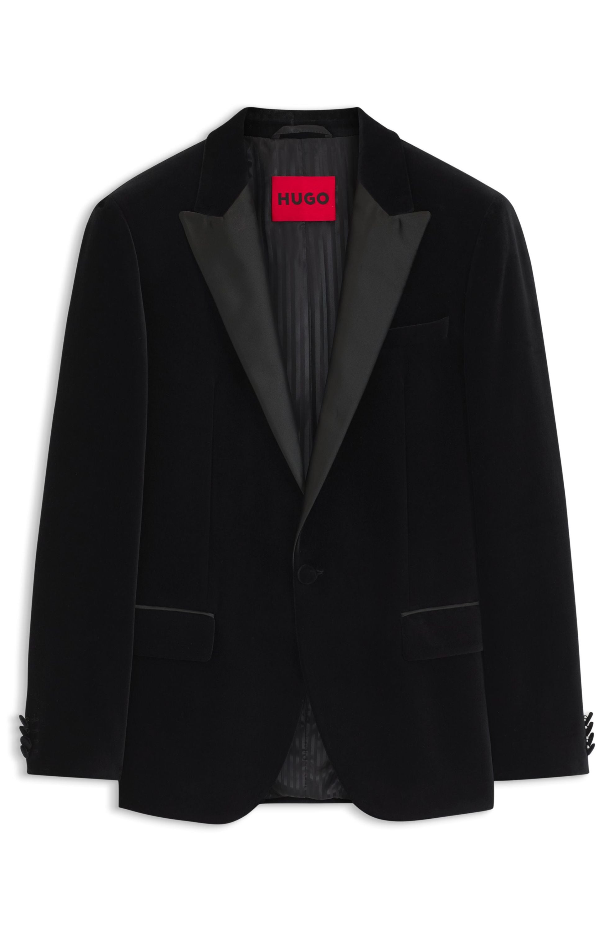 Sakko Slim Fit - 001-Black - Schwarz