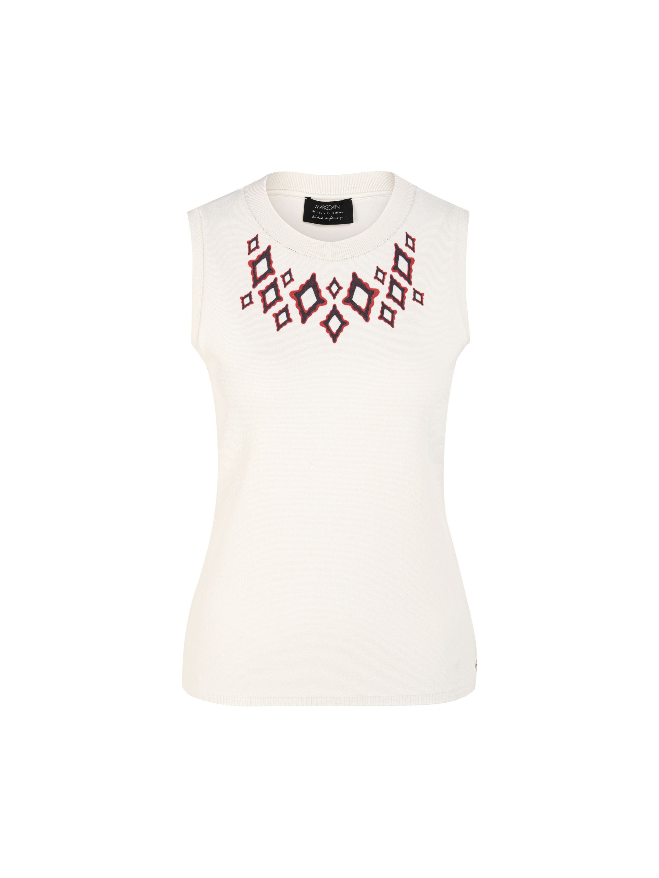 Top aus Viskosemix - 110 - Weiß