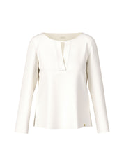 Bluse aus Seide - 110 - Weiß