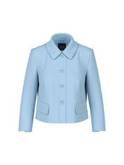 Jacke mit Kentkragen - 316 - Blau