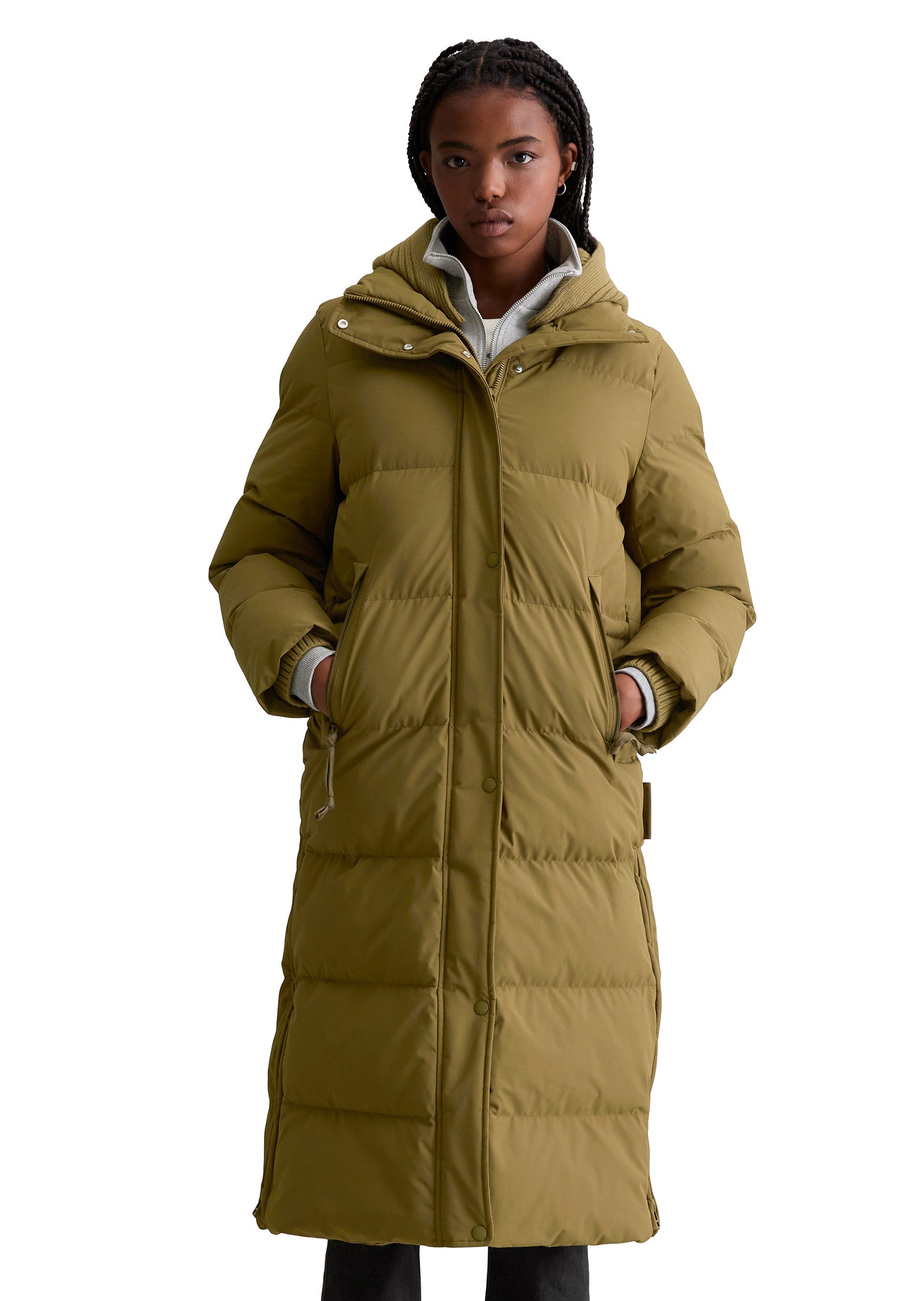 Puffer-Mantel Regular Fit - 1397-Fir Green - Grün